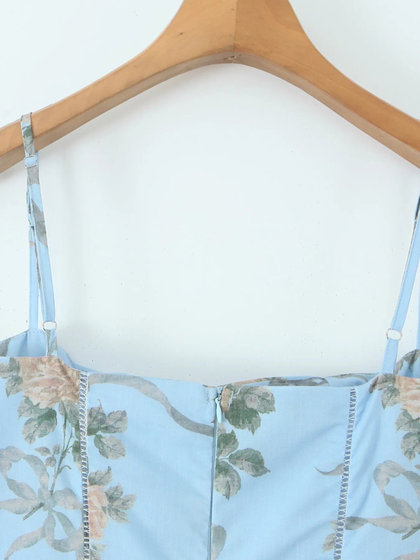 Floral Print Square Neck Cami Maxi Dress - Blushé Belle