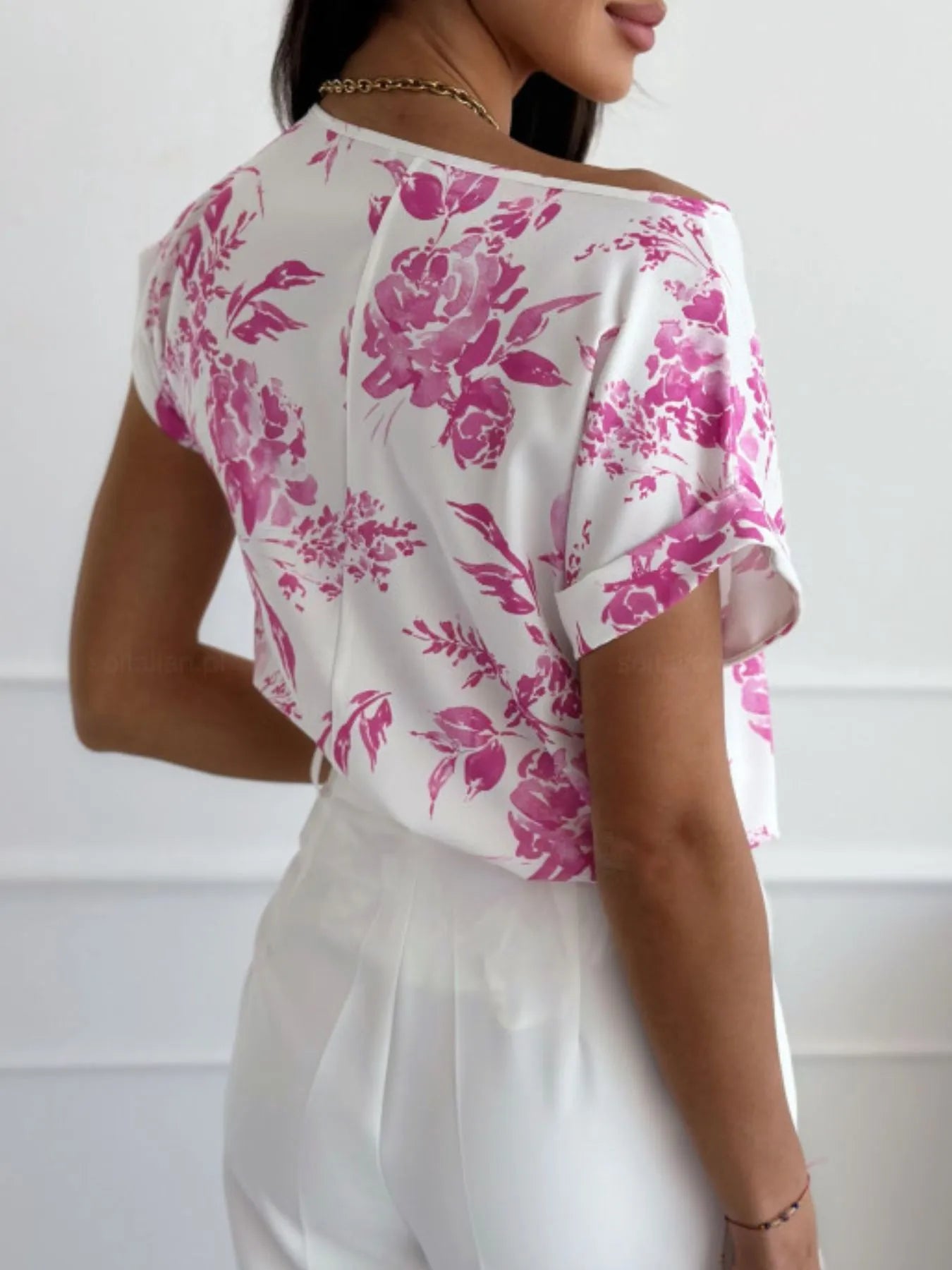 Classic Rolled Sleeve T-Shirt - Blushé Belle
