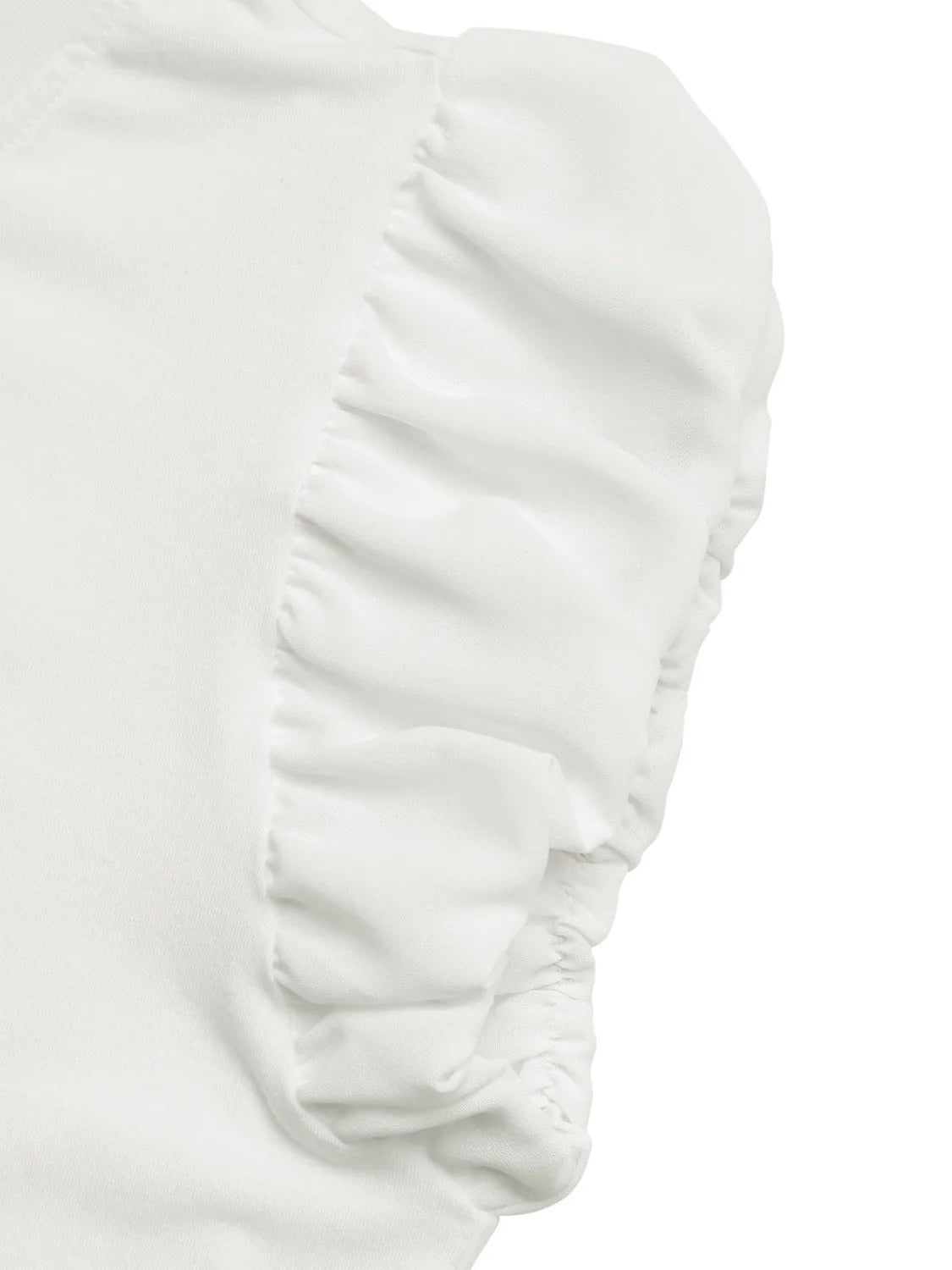 Pearl Bow Puff Sleeve T-Shirt - Blushé Belle