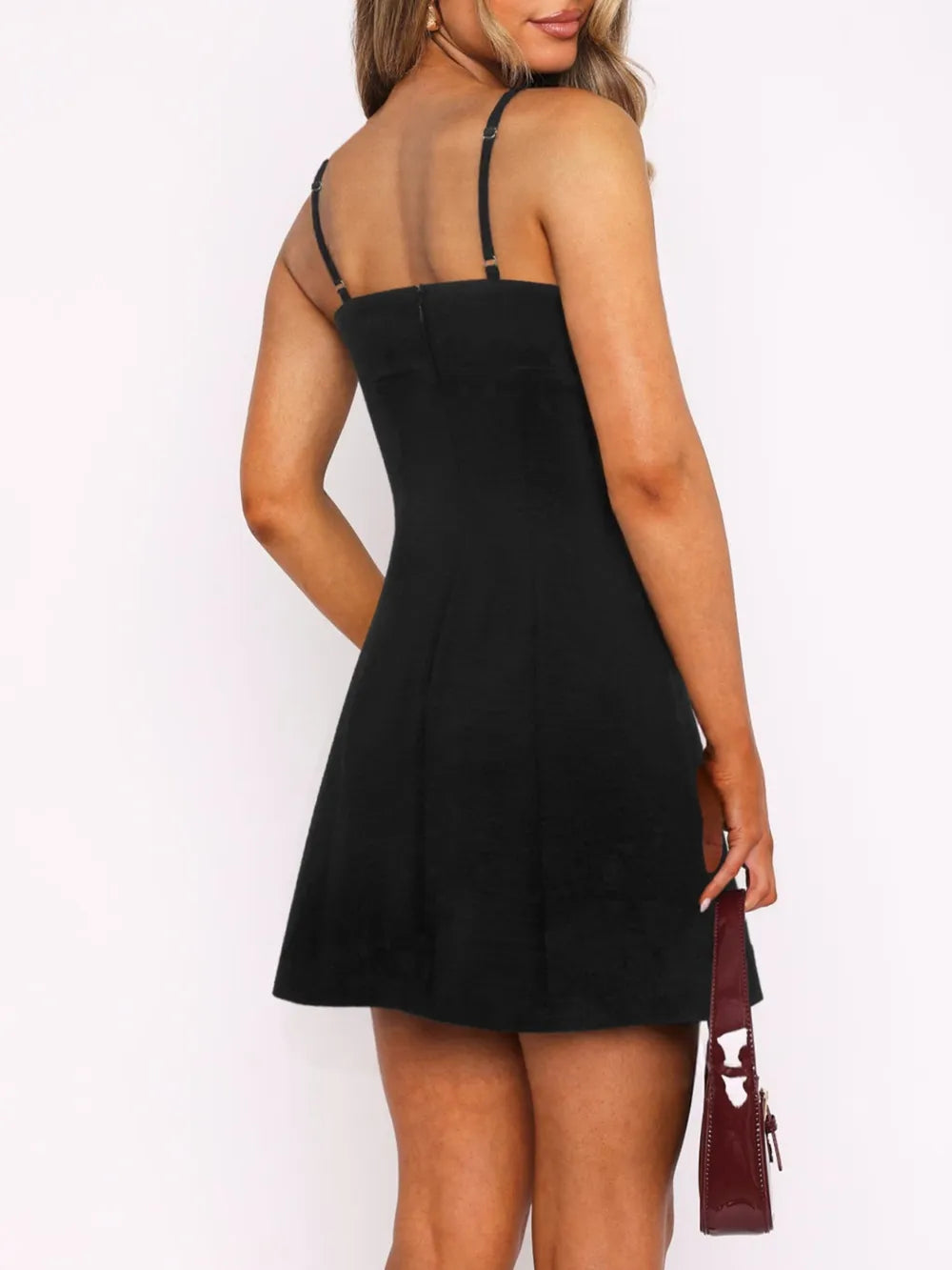 Contrast Mini Cami Dress - Blushé Belle