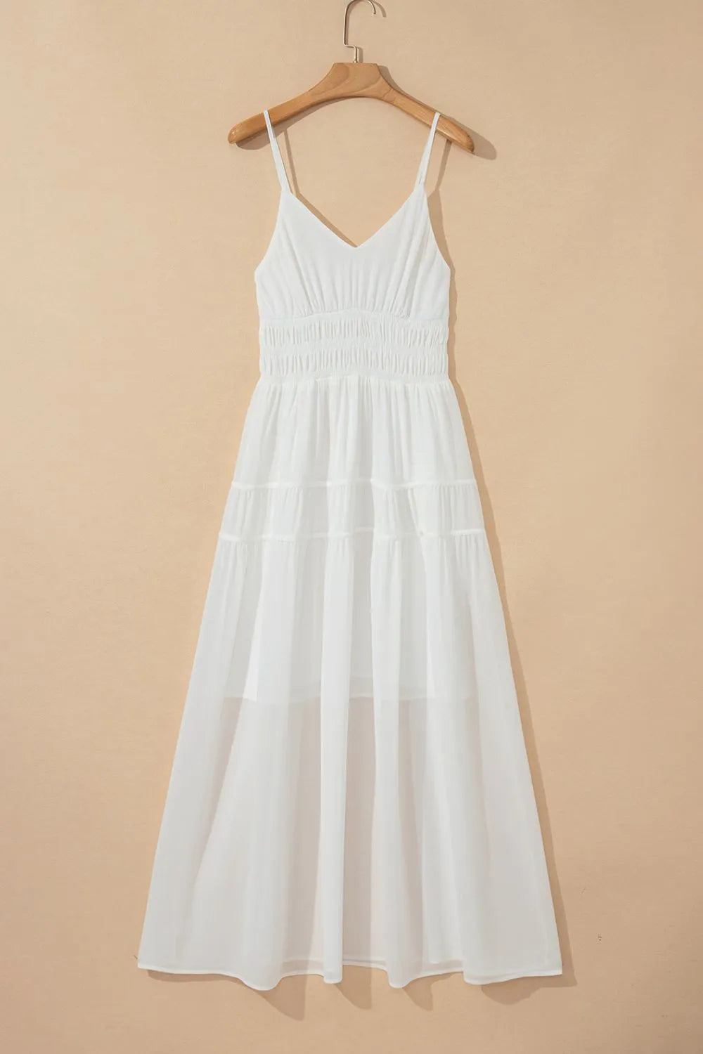 V-Neck High Waist Cami Dress - Blushé Belle