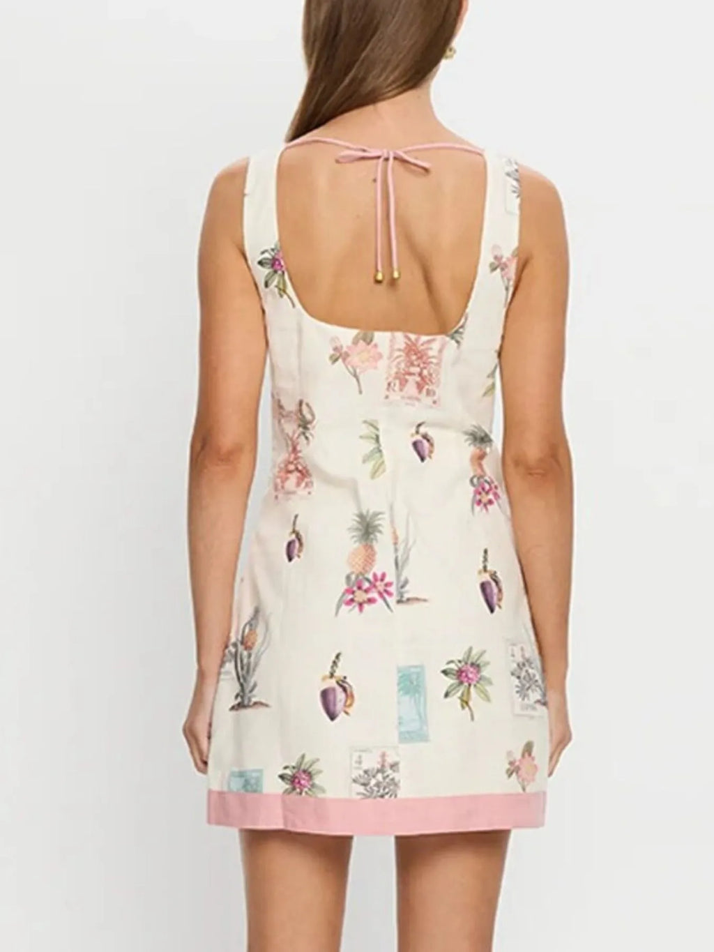 Printed Sleeveless Mini Dress - Blushé Belle
