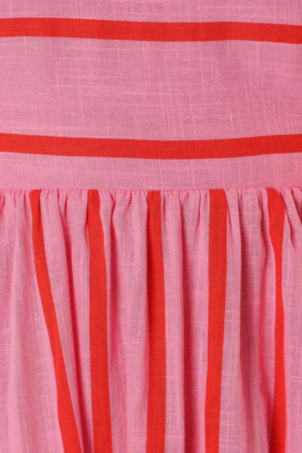Striped Square Neck Cami Dress - Blushé Belle