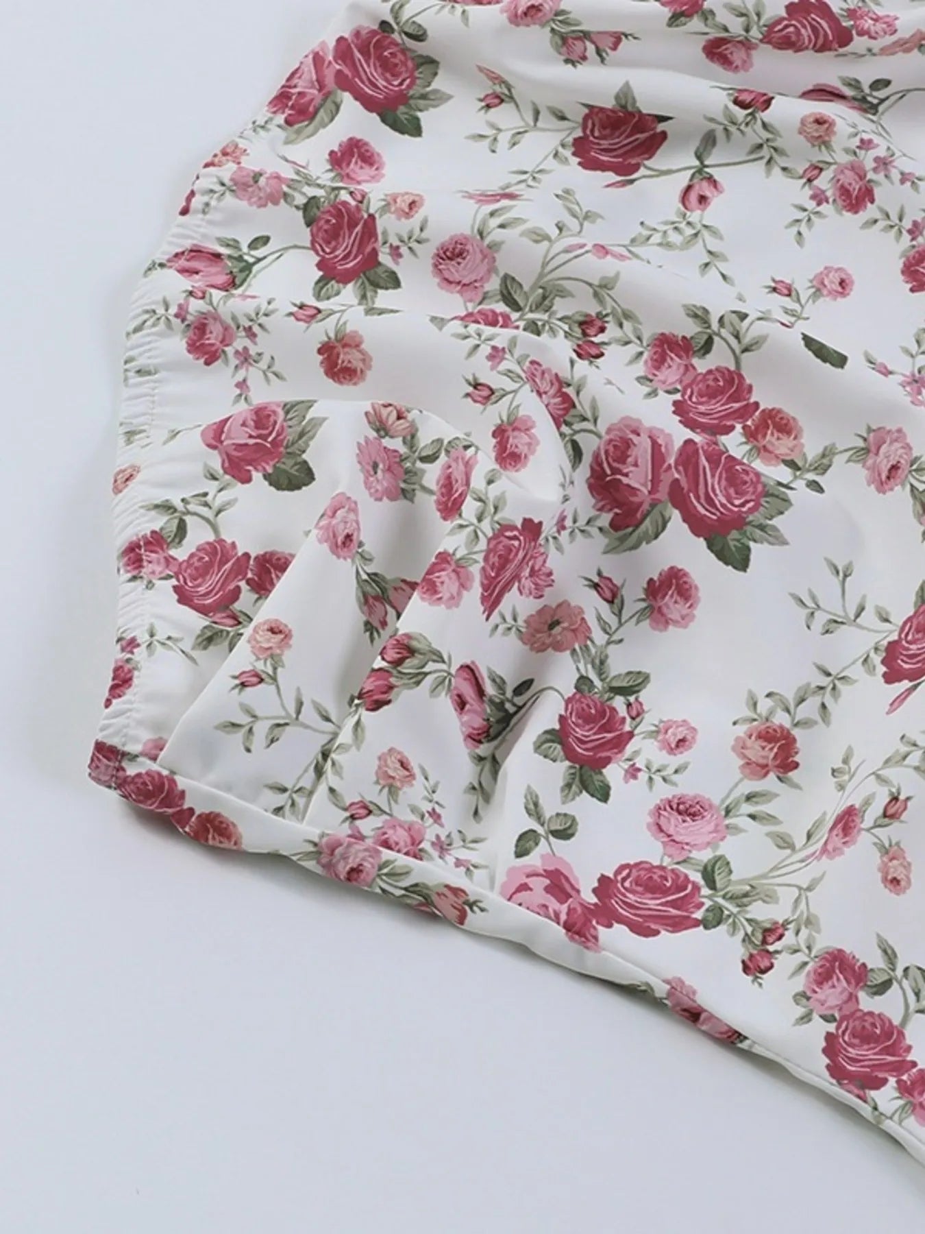 Floral Print Strapless Mini Dress - Blushé Belle